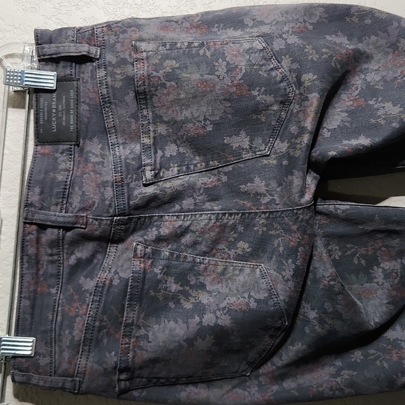 Lucky Brand Jeans Womens Size 0 Floral Lolita Skinny Ankle - Picture 5 of 15